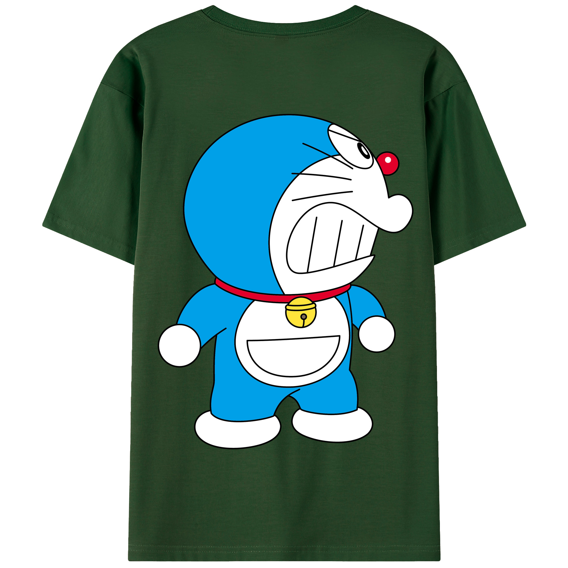 （画像用） ドラえもん Doraemon 綿100％半袖Tシャツ（背面プリント）